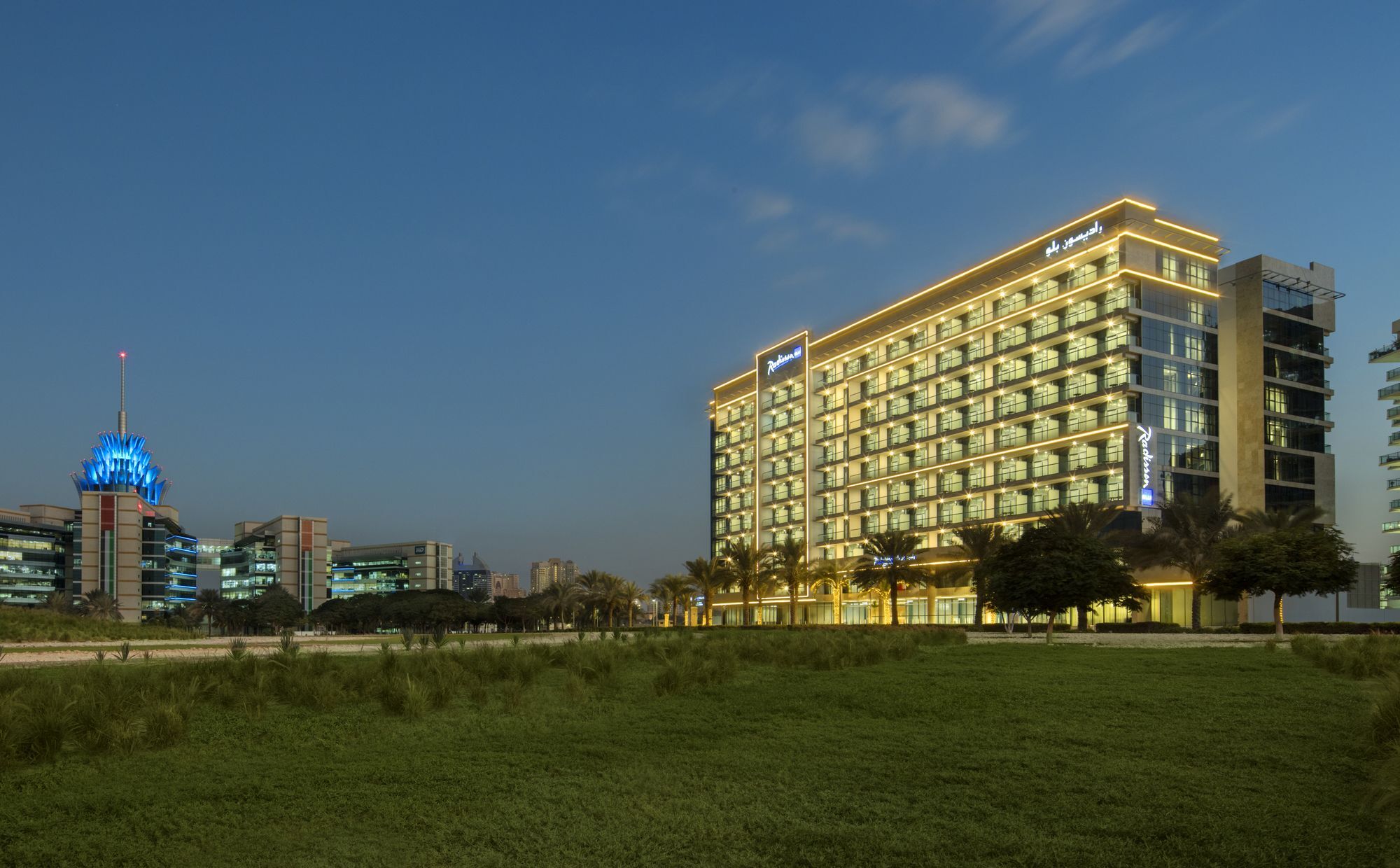 Radisson Blu Hotel Apartment Dubai Silicon Oasis Buitenkant foto