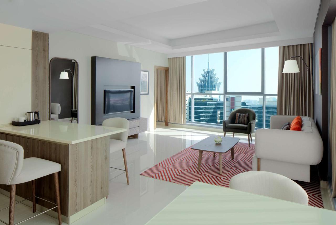 Radisson Blu Hotel Apartment Dubai Silicon Oasis Buitenkant foto